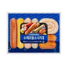 사조오양 [퀴클리몰] 수제 모듬 소시지 385g 냉동 후랑크소시지, 5개