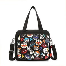 媽咪包媽媽包小號母嬰包手提袋外出新款多功能斜跨寶媽必備待産包 JDTM, #優質升級面料-黑色卡通