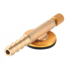 야외 가스 스토브 캠핑 프로판 리필 어댑터 LPG 플랫 실린더 탱크 커플러 충전 컨버터 액세서리, 1개