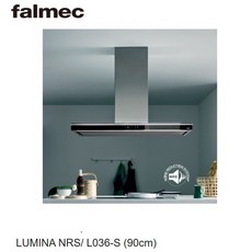 Falmec L036-S 中島油煙機 LUMINA 低噪音 黑色鋼化玻璃 義大利進口 愛琴海廚房
