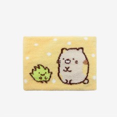 【體溫魔術師】正版角落生物兒童點點羽毛保暖圍脖 冬季禦寒親膚柔軟 通學出遊必備