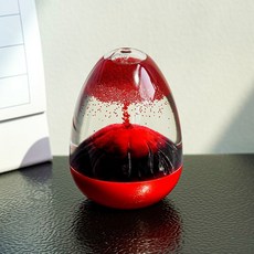 火山噴發解壓油漏沙漏 創意桌面液體擺件 兒童玩具新年禮物, 紅色火山噴發【超解壓 穩定情緒】