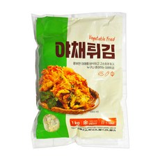 야채튀김, 1kg, 1개