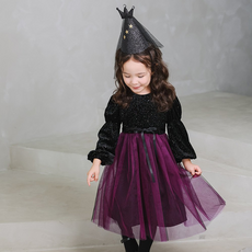 원피스 파티 드레스 꼬깔 어린이 연말룩 크리스마스