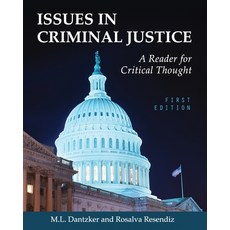 (영문도서) Issues in Criminal Justice: A Reader for Critical Thought Paperback, Cognella Academic Publishing, English, 9781516599547