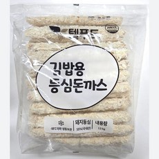 [유통기한임박 26.09.07]업소용 국내산 돼지고기 김밥용 등심 돈까스 스틱, 1개, 1.5kg