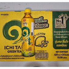 이치탄 그린티 허니레몬, 24개, 420ml