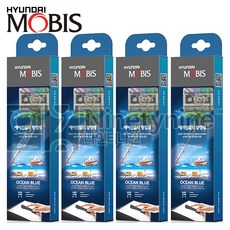 현대모비스 에어컨필터 방향제-오션블루 4개 탈취제 에어컨탈취제 에어컨방향제 필터방향제 필터탈취제 끼우는방향제 끼우는탈취제, 오션블루