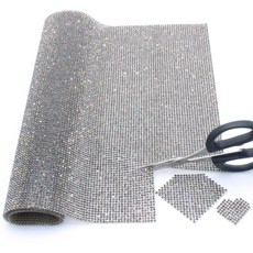 디아디아스톤 큐빅 시트 열접착 핫픽스, 블랙다이아몬드, 1개