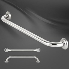 욕조 손잡이 보조 손잡이 80cm 스텐레스 다용도 안전바 욕실 화장실 안전 손잡이, 1개