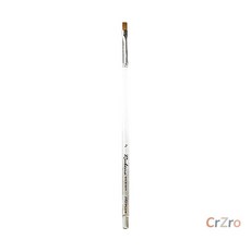 루벤스 평붓 인조모 2호 유화 아크릴 채색 납작 미술용 붓 학생용 전문가용 1개입