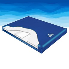 InnoMax Hardside Waterbed 500 - 슈퍼 싱글 - 세미 웨이브 리스 소프트 미디엄 서포트