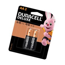 알카라인 건전지 AA 1.5V 2개1개입 장난감 렌턴 알칼리배터리