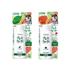 獅王 LION 親親寵物潔牙水 草本風味 150ml 蘋果風味 150ml, 1個, 親親齒垢清潔指巾30入-蘋果香