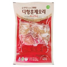 다향훈제오리 슬라이스 오리훈제요리 400g, 1개