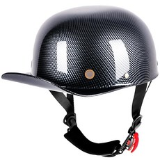 Yesmotor 야구 오토바이 헬멧 백워드 모자 헬멧 남성용 차퍼 도트 승인 경량 ABS 쉘 조절 가능 및 통기성 라이딩 기어(그래피티 S), Yesmotor 야구 오토바이 헬멧 백워드 모자 남성용, 탄소 섬유