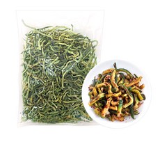 (배터짐)찐한향 동북 연변 천무우 무우말랭이 무말랭이(가는소), 1개, 500g