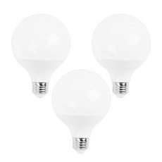 코넬 LED 벌브 12W, 전구색, 3개