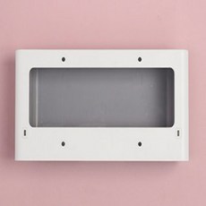 원투라이프 접착식슬라이딩수납함 접착식 히든서랍 23.5x11.5cm 그레이