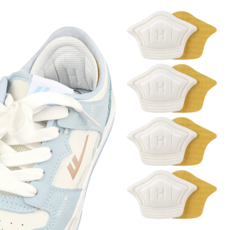 신발 뒤꿈치패드 운동화 뒷꿈치 수선 패치 까짐 방지 쿠션 2p 4세트