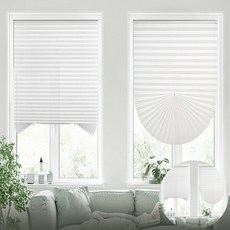 붙이는 블라인드 90x240cm 암막형 화이트 베란다블라인드