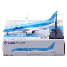 Korean Air 波音 787-9 1:400 壓鑄飛機模型, 1個