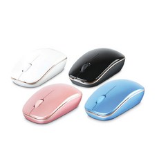 버 마우스 무선 IR-WM1500 (블랙화이트로즈골드코발트블루), [1253850]블랙