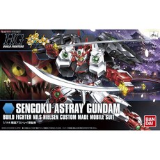 弘德模型 HGBF 007 1/144 戰國異端紅色機 鋼彈創鬥者 SENGOKU ASTRAY 模型, 1個
