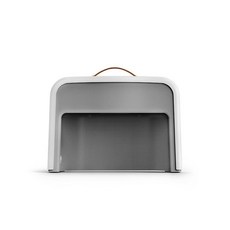 暖腳神器 暖脚器 桌下办公室全包围 暖腿加热 新款, 月牙白