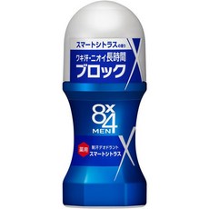 일본 데오도란트 8x4 MEN 롤온 스마트 시트러스 60ml 116930