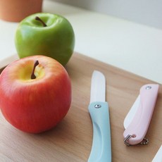 사용이 편리한 뉴 올리바 파스텔 접이식 과도, 레드