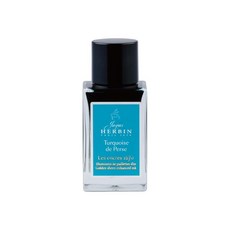 잭 에르반 (Herbin) 애니버서리 잉크 1670 15ml 금 미세 입자 함유 만년필/유리펜 찍어 쓰는 펜용 터키석 페르시아 HERBIN hbj16014