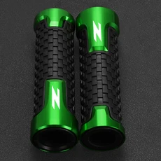 KAWASAKI NINJA 1000SX Z750 Z900 Z650 RS Z800 Z1000 RSX Z400 Z300 Z250 Z125 오토바이 핸들 바 그립 엔드 플러그 슬라이더, [17] green