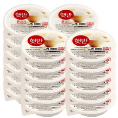 CJ 햇반 큰공기300g 12개+중간공기200g 12개(총24개), 200g, 1세트