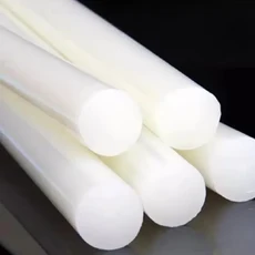 블랙 화이트 아세탈 델린 플라스틱 POM 나일론 로드 샤프트 바 5mm 길이, 35 50x500mm 1pc, 02 White