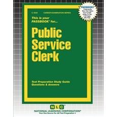 (영문도서)Public Service Clerk Paperback, National Learning Corp, English, 9781799343424