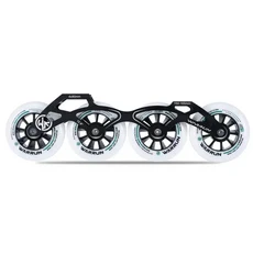 초경량 탄소 섬유 인라인 스케이트 프레임 스피드 섀시 BE VE 4X90 4X100 4X110MM, 4X110MM A Pair, Model 2