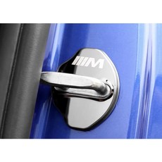 BMW 4系列 G26 G22 2021後 門鎖蓋 六角鎖蓋 不銹鋼 亮銀/鈦黑, 鈦黑, 1個