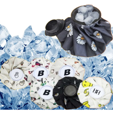 [모모익선]휴대용 스포츠 냉 온 찜질팩, 스마일, 1개