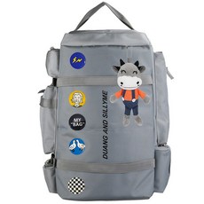 남성 백팩 대용량 여행 가방 운동 헬스 스키 숄더백, 진회색 데님 LH5, 1개