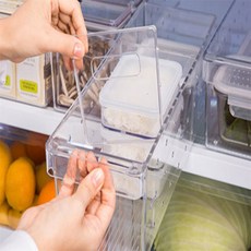 yes몰 투명냉장고정리함 밥소분용기, 소