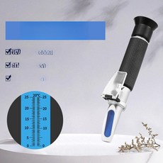 절삭유농도측정기 세제 액체 농도측정기 농축 함량 계측기 검사기 분석기 염도계, 1개, 구리 식품 염도계 0-28