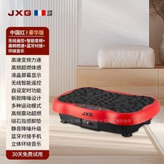 유산소 다이어트 덜덜이 전신 리모컨증정 실내운동 전동 운동기구 진동 홈트, B. 470 중국 레드 블루투스 모델
