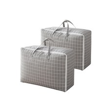 코드86 패브릭 이불정리함 의류 보관함 2P, 2개, 중형