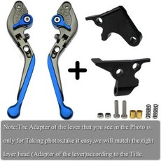 야마하 XMAX 250 XMAX300 125 400 X-MAX 300 2018-2021 스쿠터 액세서리 접이식 확장형 브레이크 레버, A7 B7 C4 D4, 1개