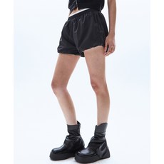 [레이몬트] (W) 우먼즈 나일론 펌킨 벌룬 쇼츠_블랙