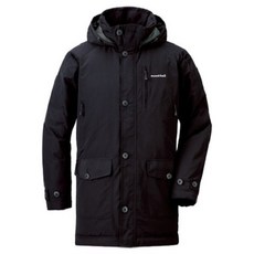 mont-bell 男 HUSKY COAT 防潑羽絨長版外套 可拆卸連帽保暖夾克
