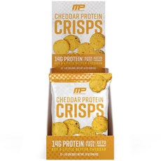 肌肉農場蛋白質脆切達基多, 28.35克, 切達干酪, 12入