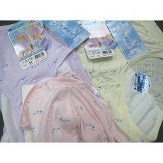 一王美冰絲涼感精靈生理褲，少淑女內褲，三角褲，涼爽親膚，中低腰舒適女內褲，台灣製造NO:8116, 黃,M