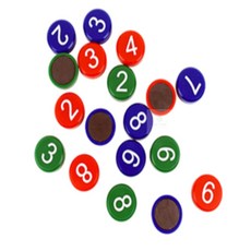 제이앤디디자인 숫자 자석 화이트보드숫자자석, 파랑, 1개